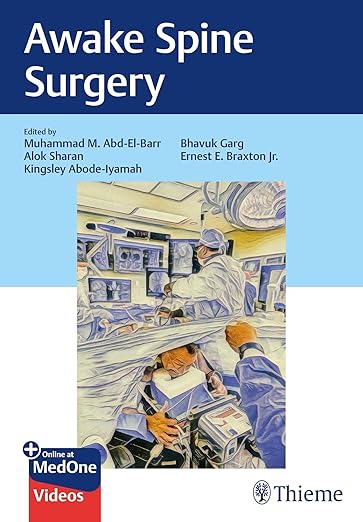 Cover for Awake Spine Surgery Texbook