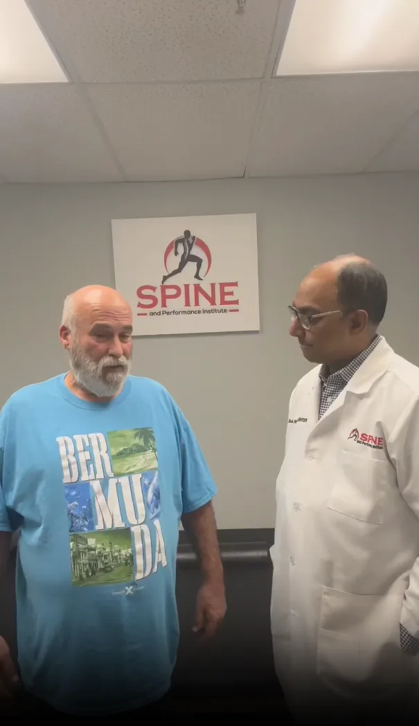 Patient testimonial - Dr. Alok Sharan spine surgery